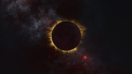 Scientific background, astronomical phenomenon full solar eclipse