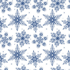 Pattern in shape of a star.  Seamless pattern. 