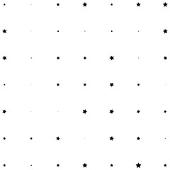 Stars random pattern background. Vector illustration.