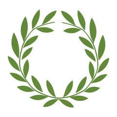 laurel leaves emblem
