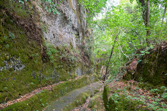 Wege der Etrusker bei Pitigliano