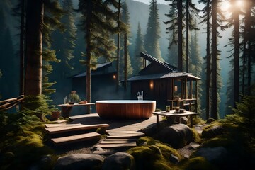 old house in the forest