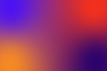 Colouful gradient background. 2d render blur backdrop