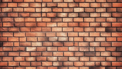 Obraz premium Abstract pattern of old brick wall in retro style design generated by AI