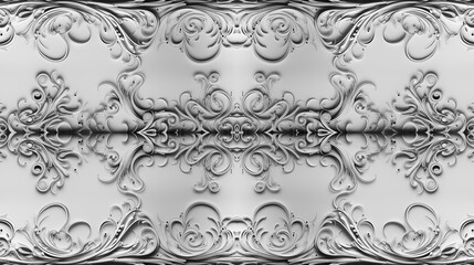 seamless symmetrical abstract background pattern