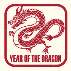 Seamless vector pattern with asian elements for happy chinese new year 2024, year of the dragon vector, year of the dragon 