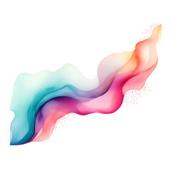 Obraz premium watercolor spot splash ai generated