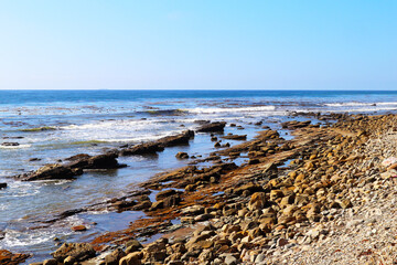 View of WHITE POINT BEACH, San Pedro (Los Angeles – California)