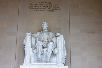 Statue of Abraham Lincoln (Lincoln Memorial)
