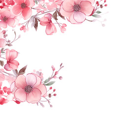 Fototapeta premium flower bouquet , isolated on white background, ai generated