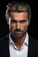 Obraz premium A handsome billionaire