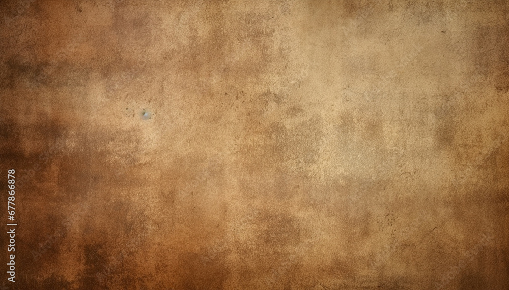 Poster rusty old building feature with stained concrete wall and mottled pattern generated by ai