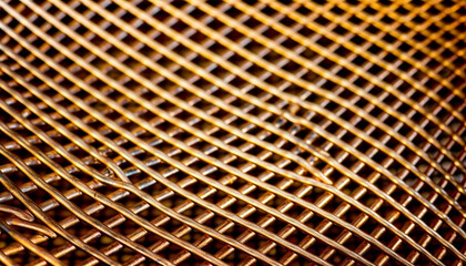 Metallic circle shape in rusty steel with textured effect backdrop generated by AI