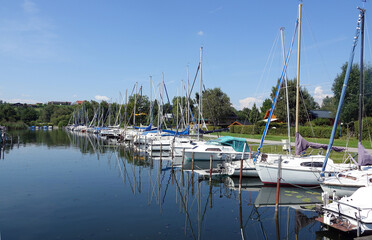 Bootshafen in Neumarkt am Wallersee