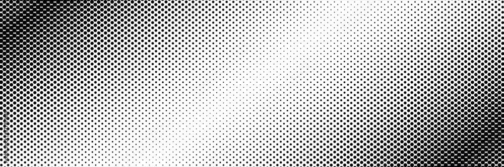 Poster halfton pattern dot background texture overlay grunge distress linear vector. Vector halftone dots. Halftone vector Technology Background
