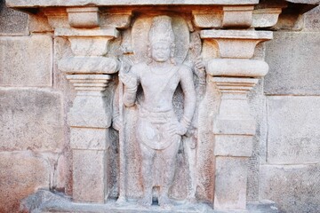 Statue in Khajuraho temple