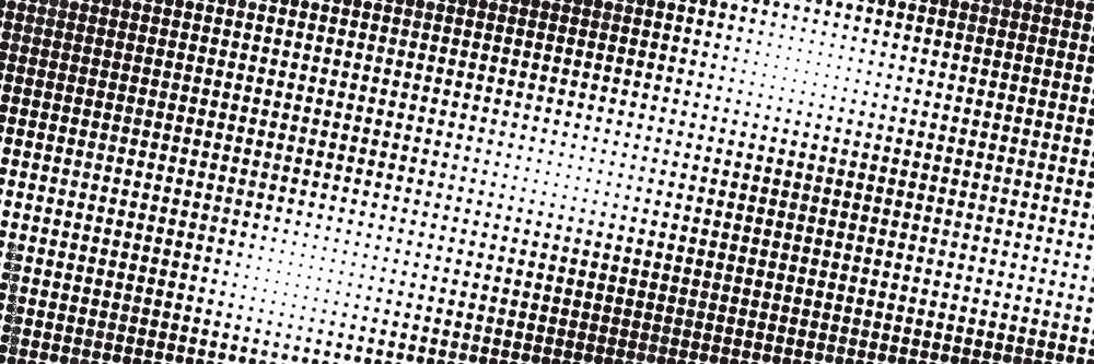Leinwandbilder halftone faded gradient texture. grunge halftone grit background. white and black sand noise wallpap