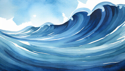 ocean water waves illustration texture blue lines isolated png for copy space text lake wave...