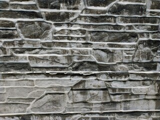 Brick wall pattern, old stones background