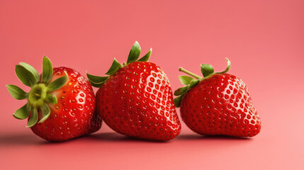 Strawberry Natural Colors , Background For Banner, HD