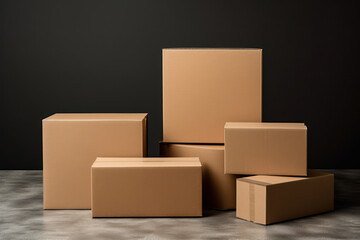 cardboard box packages 