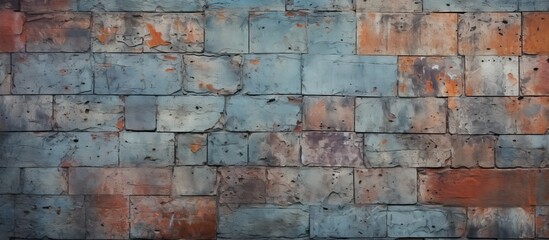 Naklejka premium background of the old retro wall an abstract pattern emerged showcasing a unique blend of textures captivating the viewer with its artistic design inspired by nature travel and the beauty of