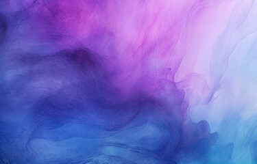 Fluorescent Blue And Purple Abstract Seamless Background, smoke, clouds
