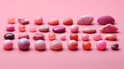 Obraz na płótnie Canvas Pink Opal Natural Colors , Background For Banner, HD