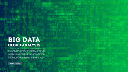 Big Data cloud computing. Blockchain visualiztion. Social network information complexity.