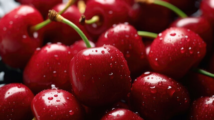 Nanking Cherry Natural Colors , Background For Banner, HD