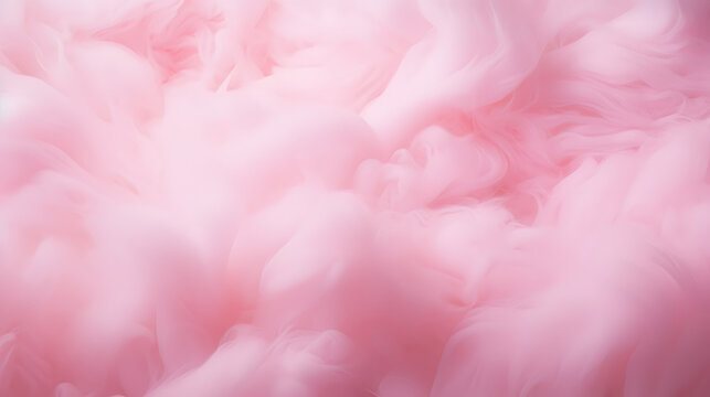 Pink cotton candy background. Candy floss texture.