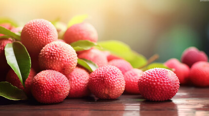 Lychee Natural Colors , Background For Banner, HD