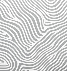 White and gray wavy lines pattern texture.