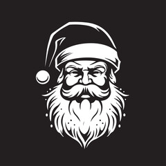 Santa Claus in cartoon, doodle style. 2d vector illustration in logo, icon style. AI Generative