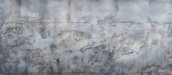 The old concrete wall with grunge texture served as the perfect background for the abstract pattern in the design of the natural stone floor creating a unique and mesmerizing combination of 