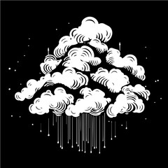 Cloud Vector - obrazy, fototapety, plakaty