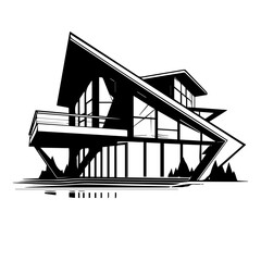 Modern House Vector