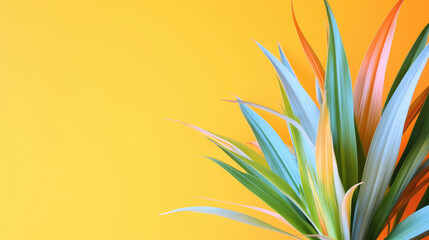 Fototapeta na wymiar Dracaena Leaf Natural Colors , Background For Banner, HD