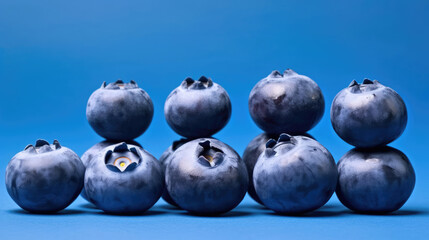 Blueberry Natural Colors Minimalist Bright, Background For Banner, HD