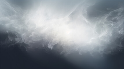 abstract white background glowing smoke curved lines copy space