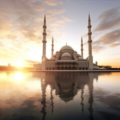 Türkiye mosques - obrazy, fototapety, plakaty