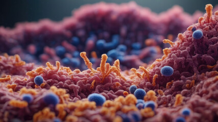 Cells in veins, Bacteria wallpaper, Viruses, germs, and bacteria, and microorganism types. Illness or disease microscopic cells and infection,