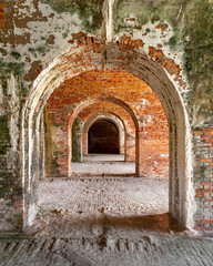 Old Brick Arches with Texture - 677911657