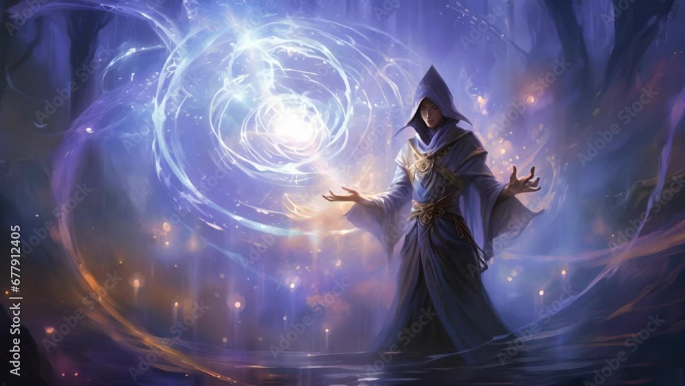 Poster the air shimmered around the mage creating an ethereal barrier that warped and shifted in mesmerizin
