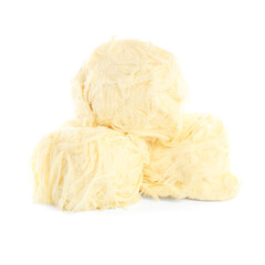 Tasty Turkish Pismaniye on white background