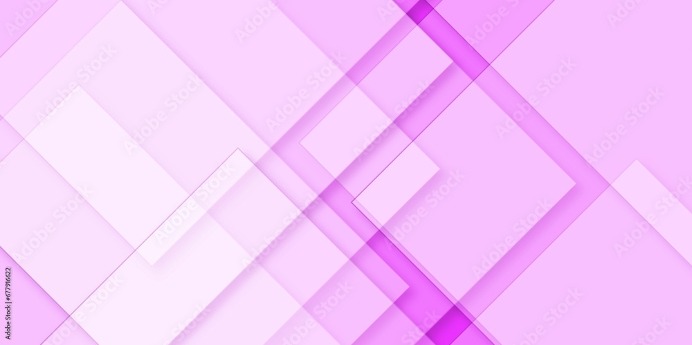 Aufkleber violet modern minimalistic pale geometric pattern background with minimal tech lines and white light