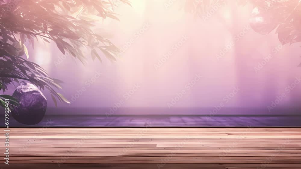 Poster a gentle light background with a soft purple glow filtering through a translucent window. delicate s