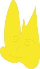 illustration of an apple with a drop