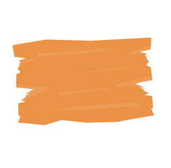 cartoon wood board vector illustration 