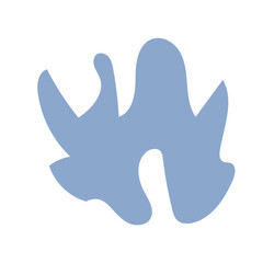 Winter Color abstract shapes vector 